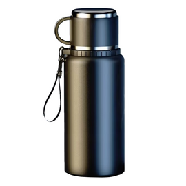 Outdoor Large Capacity Cold Insulated Thermos Travel Mug With Handle