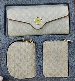 3 in 1 Luxury Women's  Handbags With Wallets