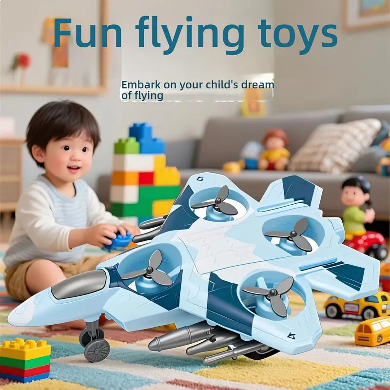RC Airplane 360 Degree Stunt Fighter EPP Remote Control Plane